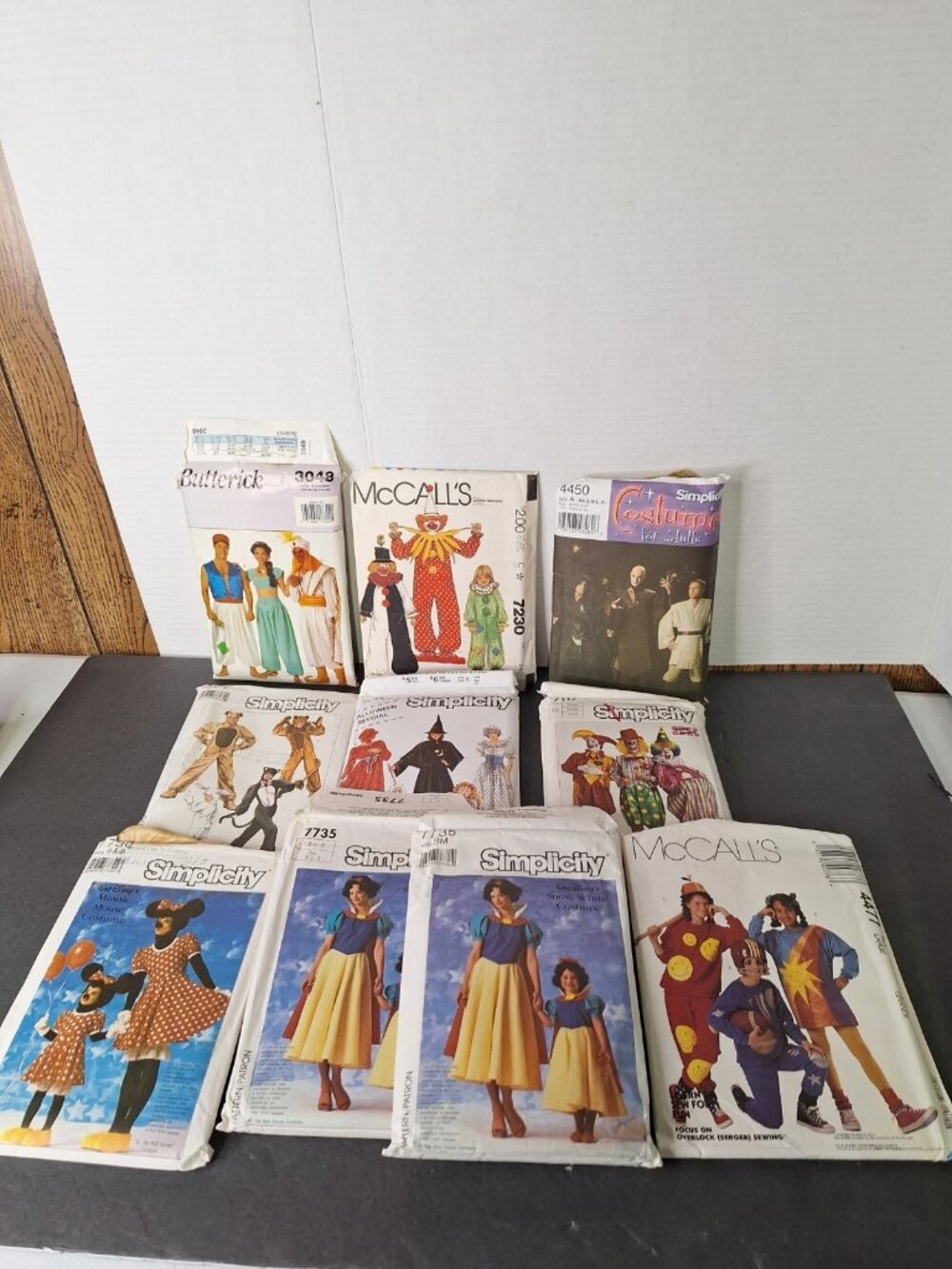 Assorted Lot/10  Vintage  Simplicity, MC Call's, Cut  Costume Patterns++